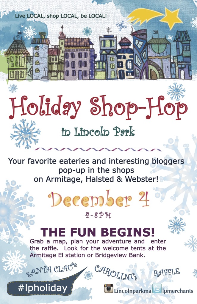 HOLIDAY SHOP-HOP poster 11x17