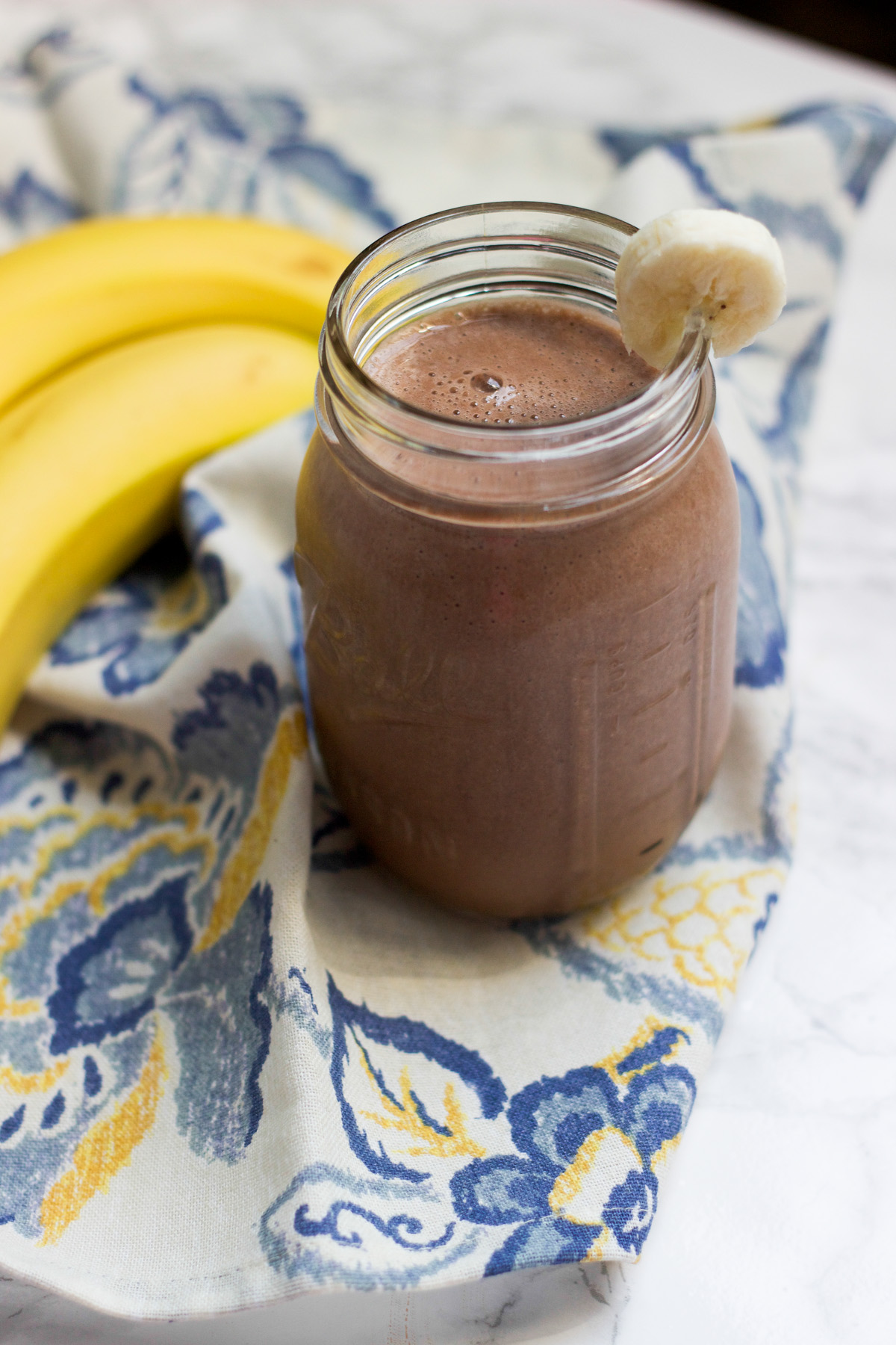 chocolate banana coffee protein shake