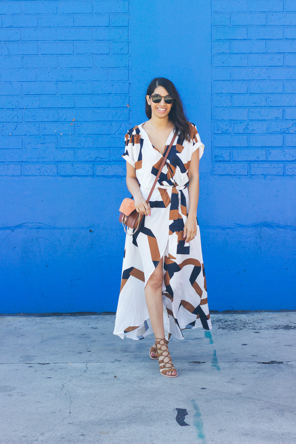 An Easy Patterned Maxi Dress | Lows to Luxe