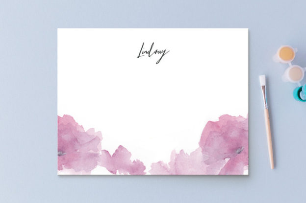 minted personalized stationary