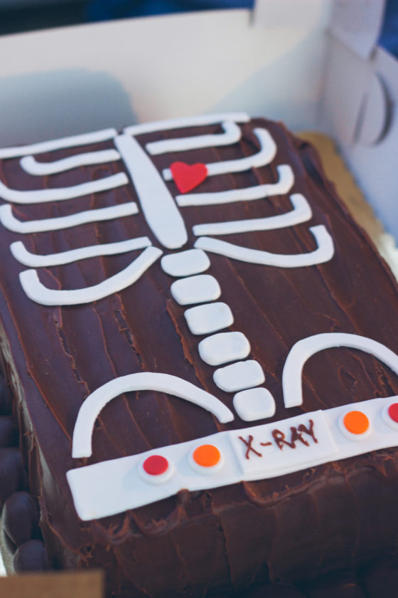 radiology cake