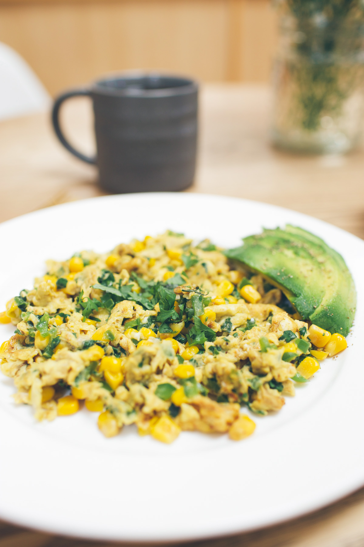 healthy egg scramble recipe