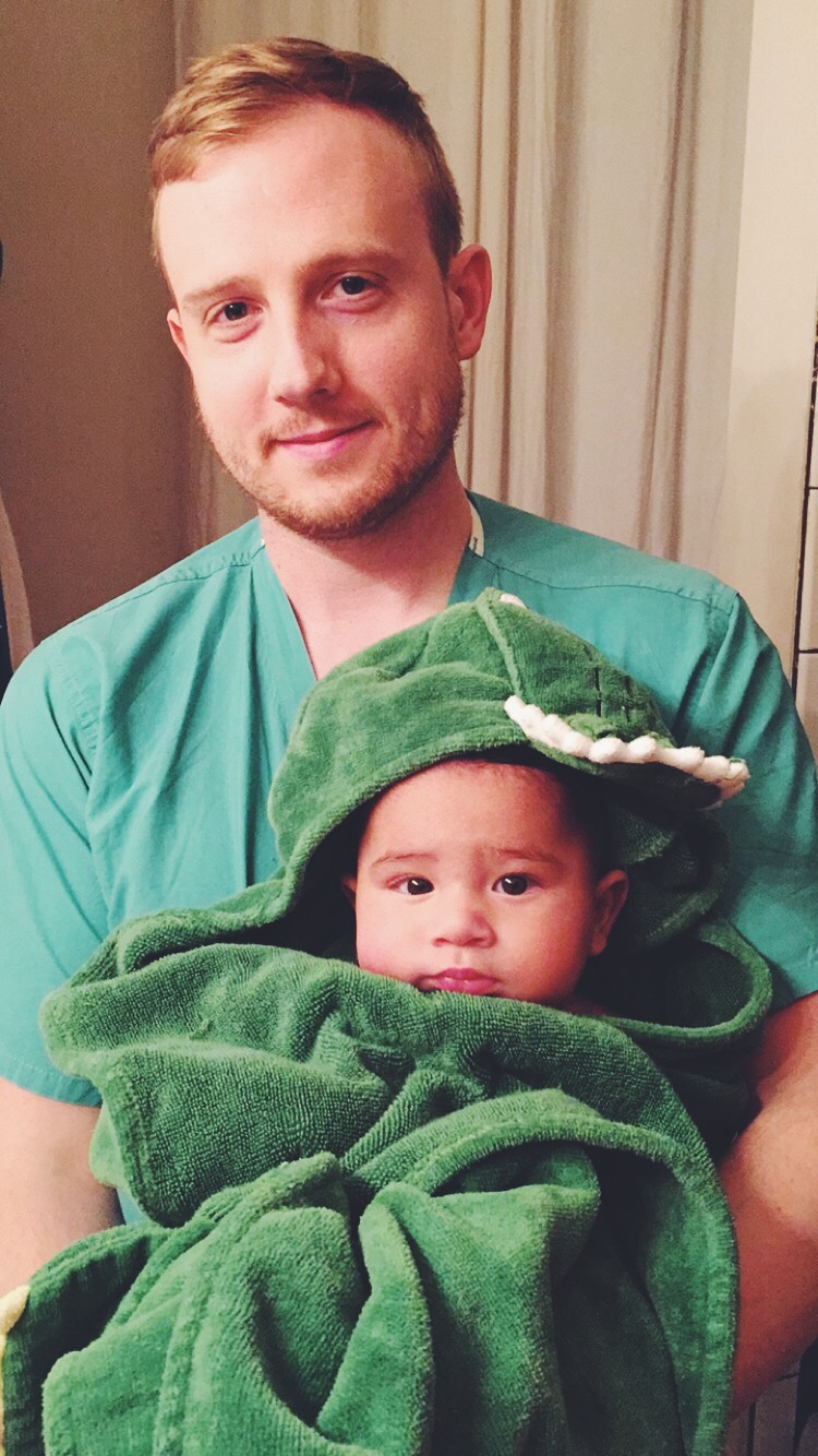 baby alligator towel