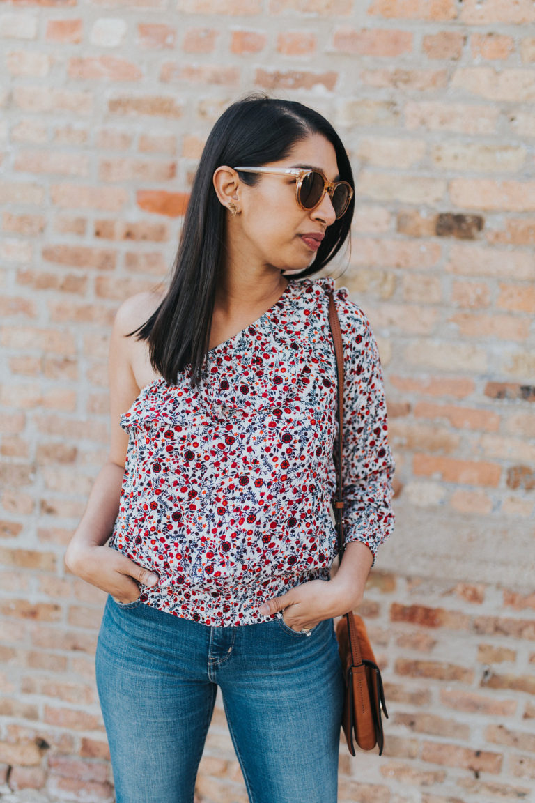 The One Shoulder Blouse You Will Wear All Spring | Lows to Luxe