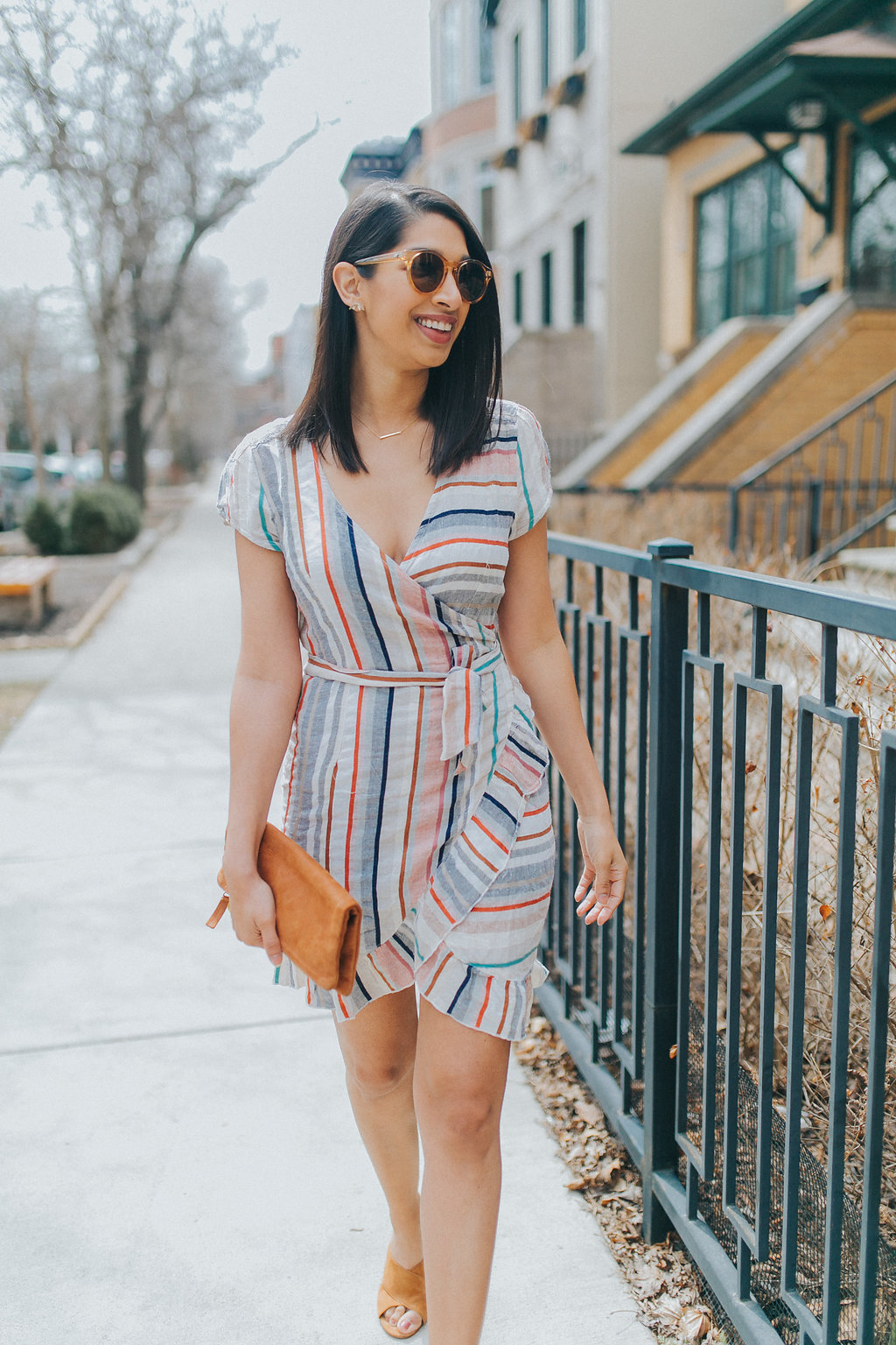 stripe summer dress