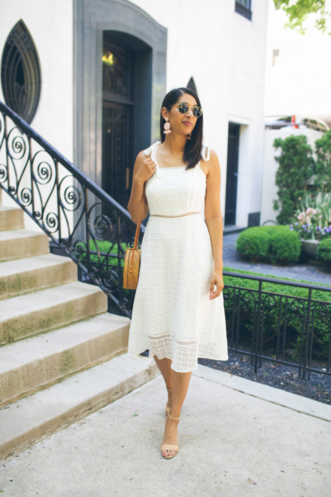 The Perfect White Summer Dress Styled Two Ways | Lows to Luxe