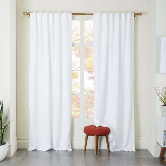 west elm linen curtains