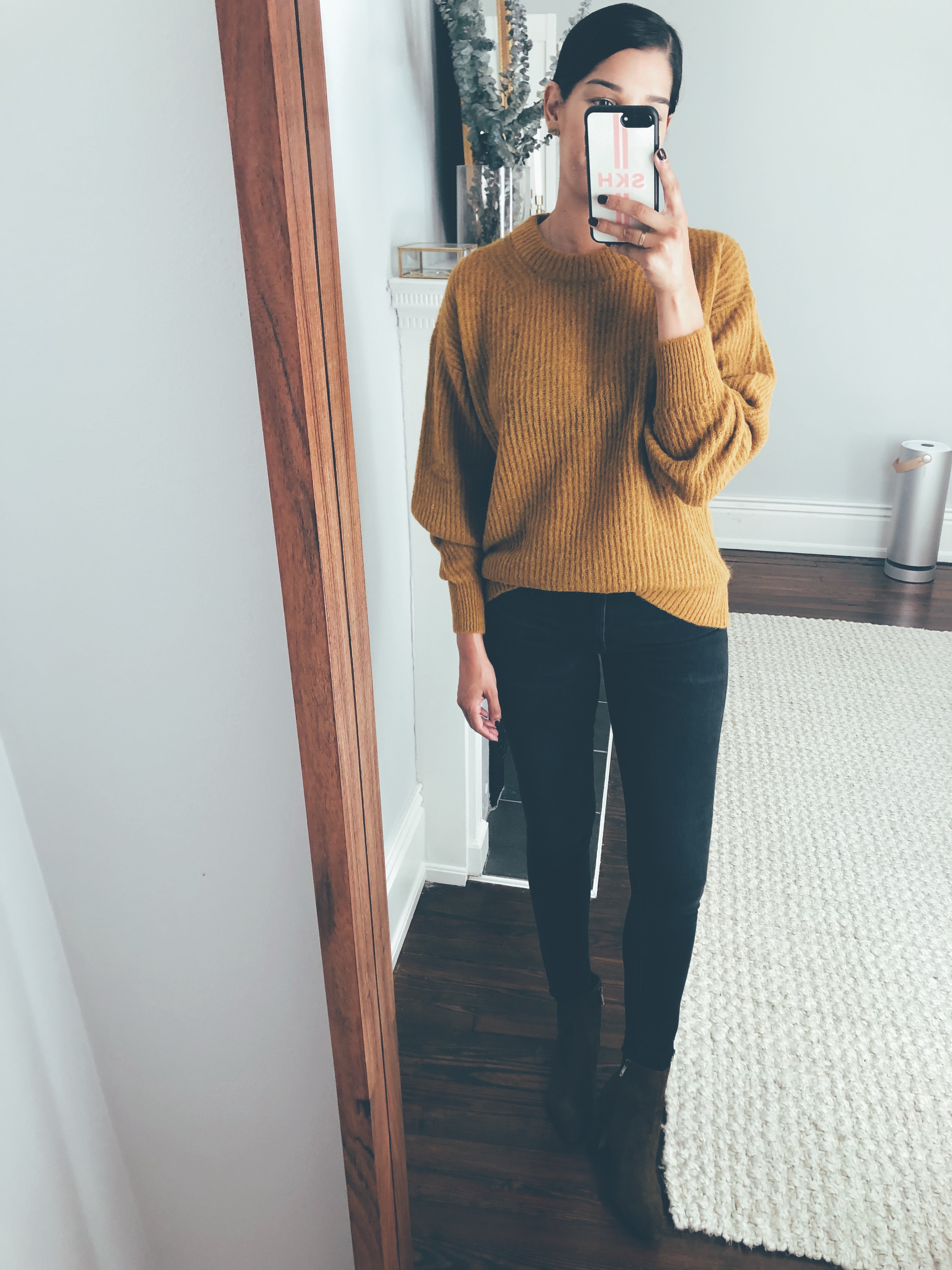 everlane fall try on
