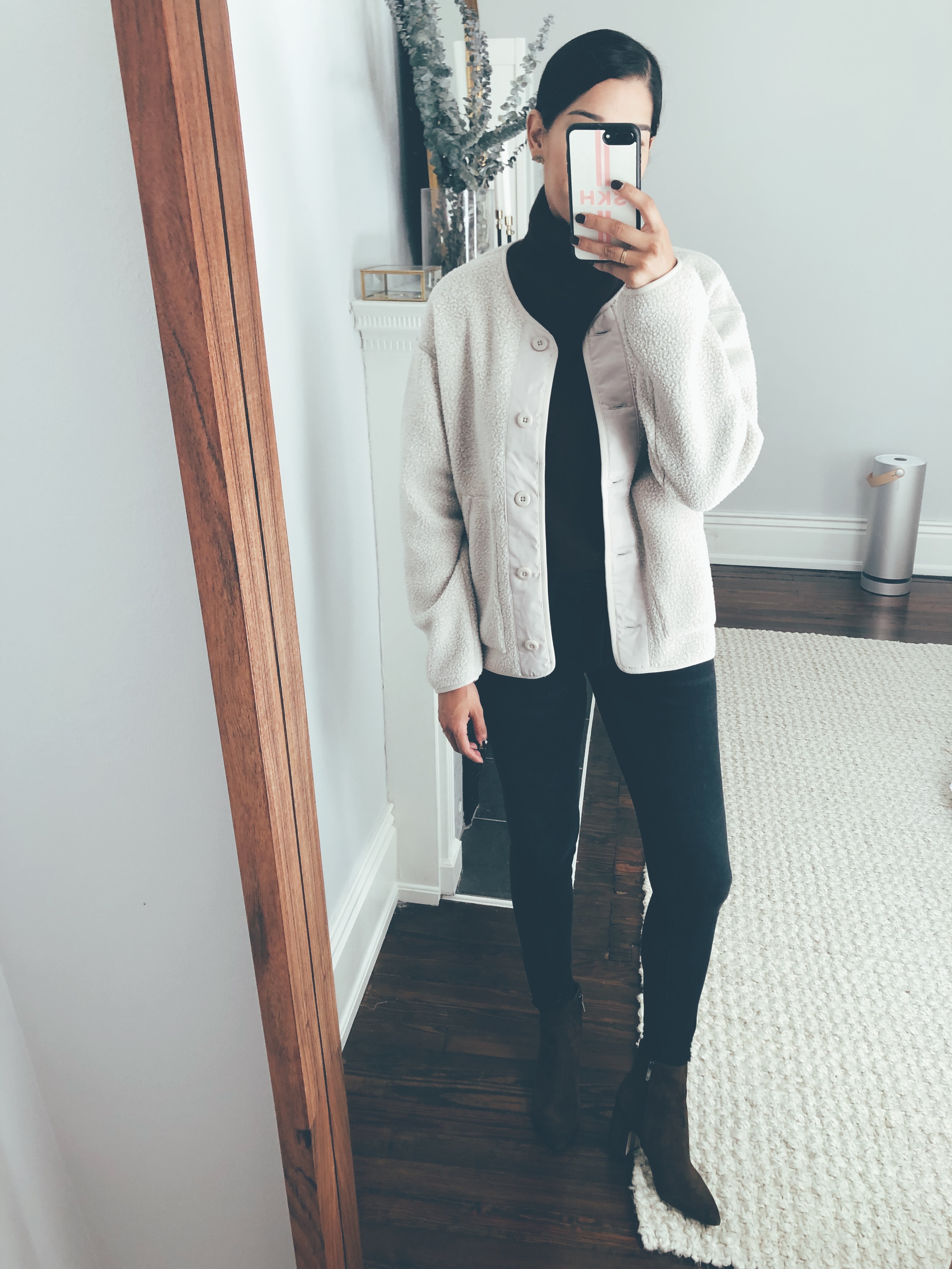 everlane fall try on